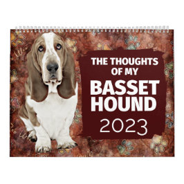 Hilarious Thoughts of My Basset Hound Kalender