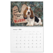 Hilarious Thoughts of My Basset Hound Kalender (Jan 2026)