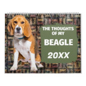 Hilarious Thoughts of My Beagle Calendar Kalender (Hoes)