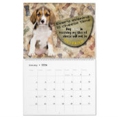 Hilarious Thoughts of My Beagle Calendar Kalender (Jan 2026)