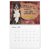 Hilarious Thoughts of My Bernese Mountain Dog Kalender (Feb 2026)
