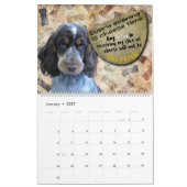 Hilarious Thoughts of My Cocker Spaniel Calendar Kalender (Jan 2027)