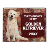 Hilarious Thoughts of My Golden Retriever Calendar Kalender (Hoes)