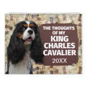 Hilarious Thoughts of My King Charles Cavalier Kalender (Hoes)