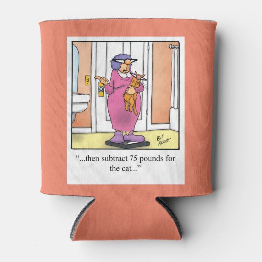 Hilarious Weight Loss Humor Koelbox Blikjeskoeler (Voorkant)
