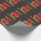 Hilarious Welding Quote Retro Weld Employee Humor Cadeaupapier (Hoek)