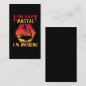 Hilarious Welding Quote Retro Weld Employee Humor Visitekaartje (Voorkant / Achterkant)