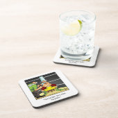 Hilarious Wine Humor Onderzetter (Rechterzijde)