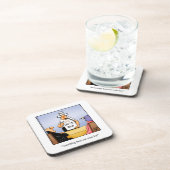 Hilarious Wine Humor Onderzetter Set (Rechterzijde)