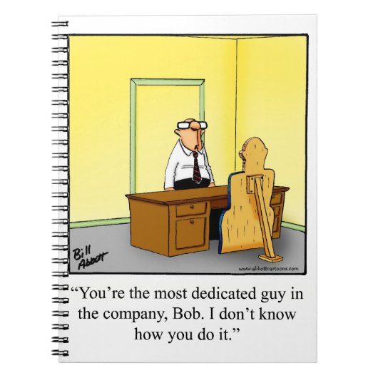 Hilarious Workplace Humor Notitieboeken (Voorkant)