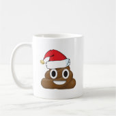 Hilarious Xmas Poop Emoji Koffiemok (Links)