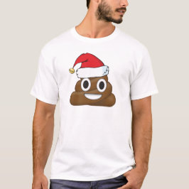 Hilarious Xmas Poop Emoji T-shirt