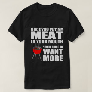 hilarisch BBQ-Gezegde T-shirt