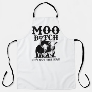 Hilarisch Boerderij Koe Schort