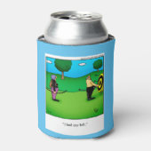 Hilarisch Boogschieten Humor Koelbox Gift Blikjeskoeler (Blikje Voorkant)