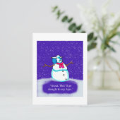 Hilarisch Briefkaart voor kerstHumor (Staand voorkant)