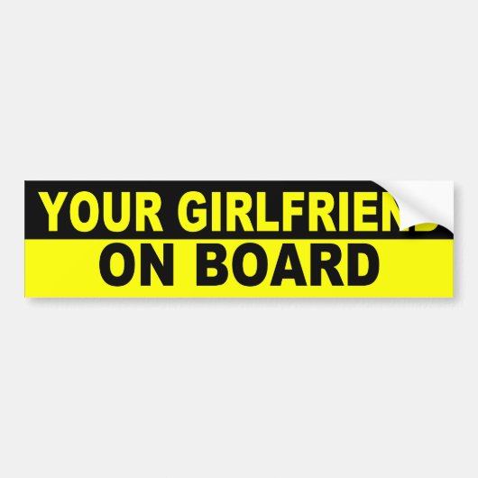 Hilarisch bumpersticker met AardvarkApparel (Voorkant)