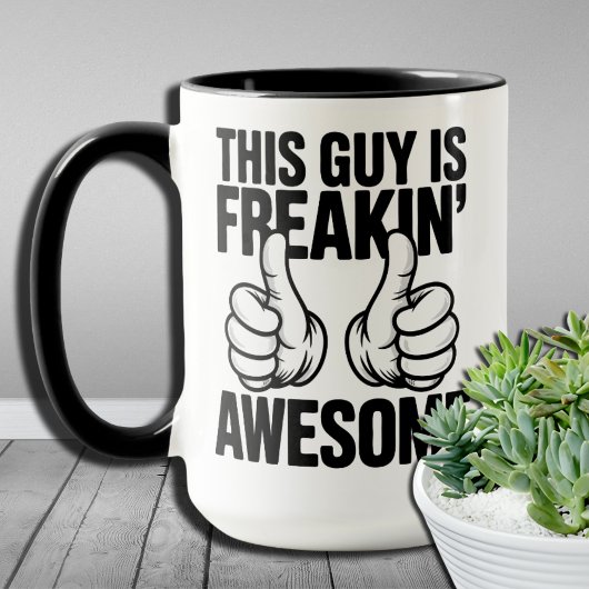 Hilarisch cadeau voor hem mok