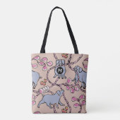 Hilarisch Chinees varkensjaar Monogram oud P Tas B (Achterkant)
