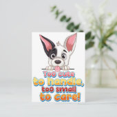 Hilarisch Dierlijk Briefkaart – Funny Pet Humor 20 (Staand voorkant)