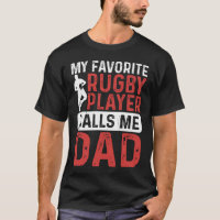 Hilarisch en brutaal Rugby grap T-shirt ontwerp