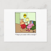 Hilarisch geschenk van liefde! briefkaart (Voorkant)