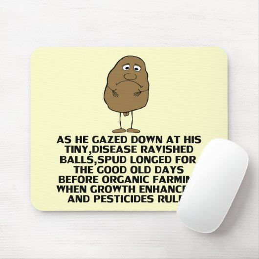 Hilarisch grapje muismat (Met muis)