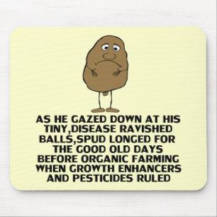 Hilarisch grapje muismat