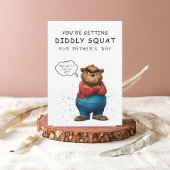 Hilarisch Grumpy Beer Vaderdag Kaart