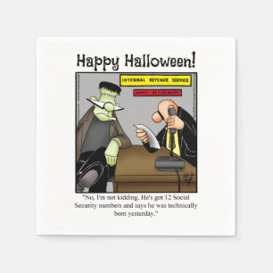 Hilarisch Halloween Humor Party servetten