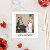 Hilarisch Halloween Humor Party servetten (Insitu)