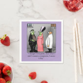 Hilarisch Halloween Humor Party servetten (Insitu)