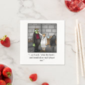 Hilarisch Halloween Humor Party servetten (Insitu)