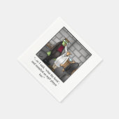 Hilarisch Halloween Humor Party servetten (Hoek)