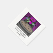 Hilarisch Halloween Humor Party servetten (Hoek)