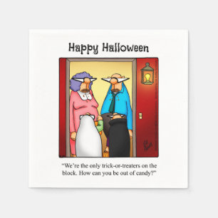 Hilarisch Halloween Humor Party servetten