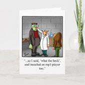 Hilarisch Halloween Humor Wenskaart Kaart (Voorkant)