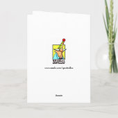 Hilarisch Halloween Wenskaart voor Halloween Kaart (Achterkant)