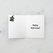 Hilarisch Happy Halloween Wenskaart Kaart (Binnen)