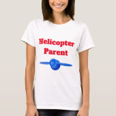 Hilarisch Helikopter Ouder Rood Blauw 4Charlotte T-shirt (Voorkant)