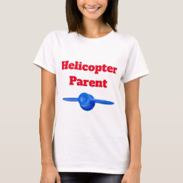 Hilarisch Helikopter Ouder Rood Blauw 4Charlotte T-shirt