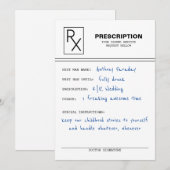 Hilarisch huwelijksaanzoek voor bruidsjonkers met  kaart (Voorkant / Achterkant)