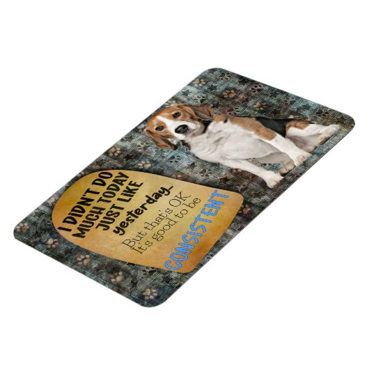 Hilarisch idee van je Beagle Magnet Magneet (Linkerzijde)