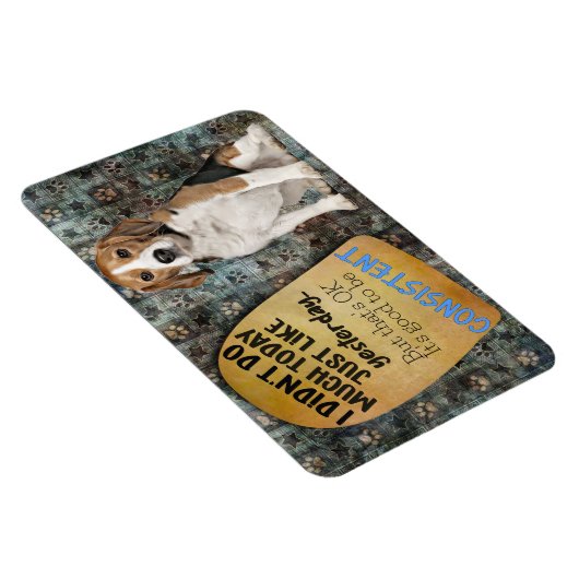 Hilarisch idee van je Beagle Magnet Magneet (Rechterzijde)