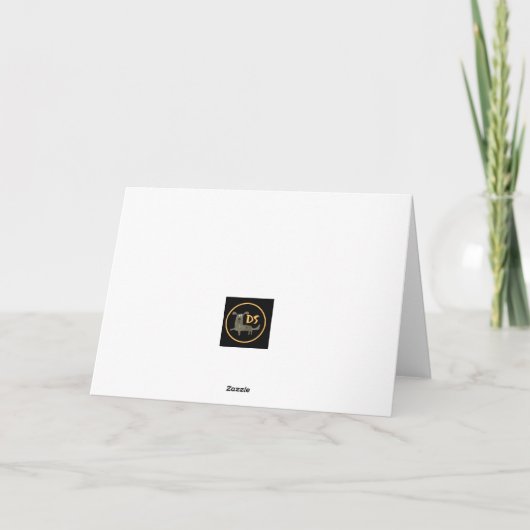 Hilarisch idee van je Labrador Birthday Kaart (Achterkant)