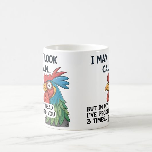 Hilarisch "Ik kan er rustig uitzien..." Haan Mok (Center)