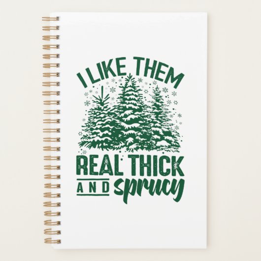 Hilarisch Kerstman Pakket Raar Kerstmisontwerp Zwe Planner (Voorkant)