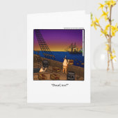 Hilarisch op 4 juli Wenskaart Kaart (Gele Bloem)