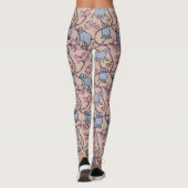 Hilarisch patroon 1L Chinees Vietnamese varkensjaa Leggings (Achterkant)