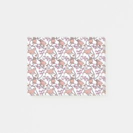 Hilarisch patroon Chinees Varkenspad Kies Kleur P Post-it® Notes